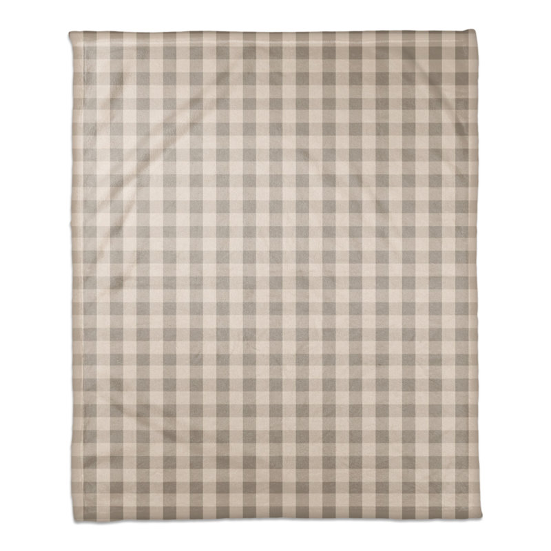 Hand Woven Throw Blanket, Gray