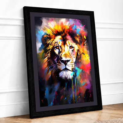 Coloured Roar Modern - Print