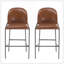 Ensemble de 2 tabourets de bar Galen