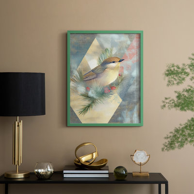 «Christmas Holiday», art encadré CLxxviii - bois massif