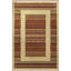 Tapis décoratif à motifs mixtes Beige-403213954