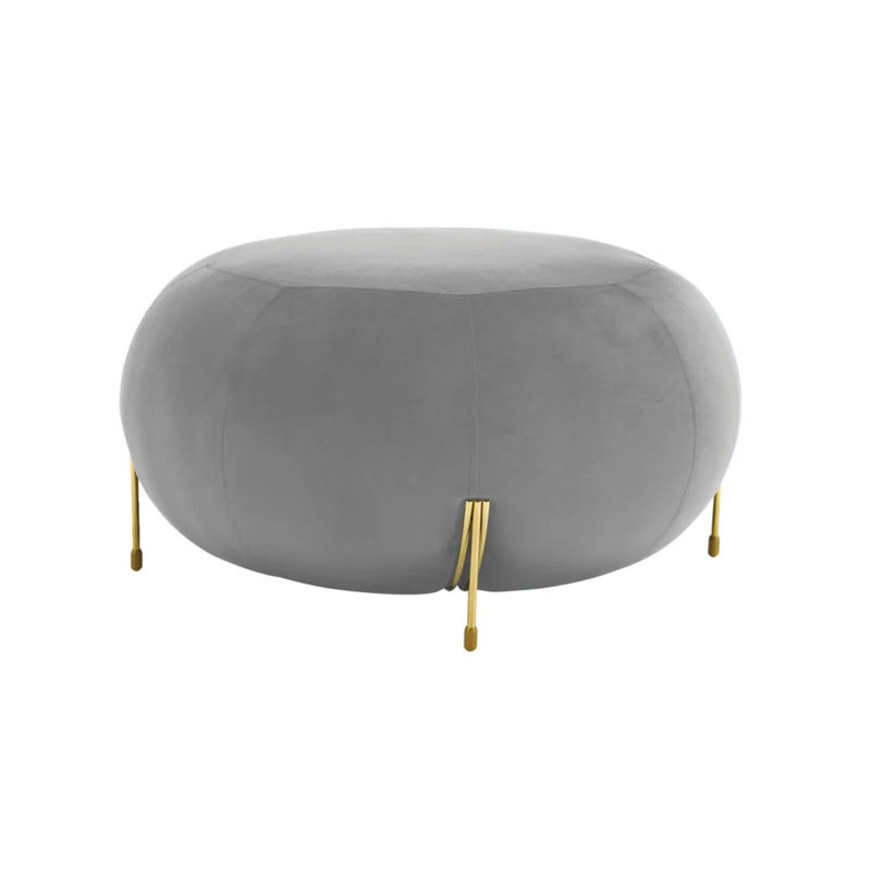 Manufactured Wood Accent Stool, Grey