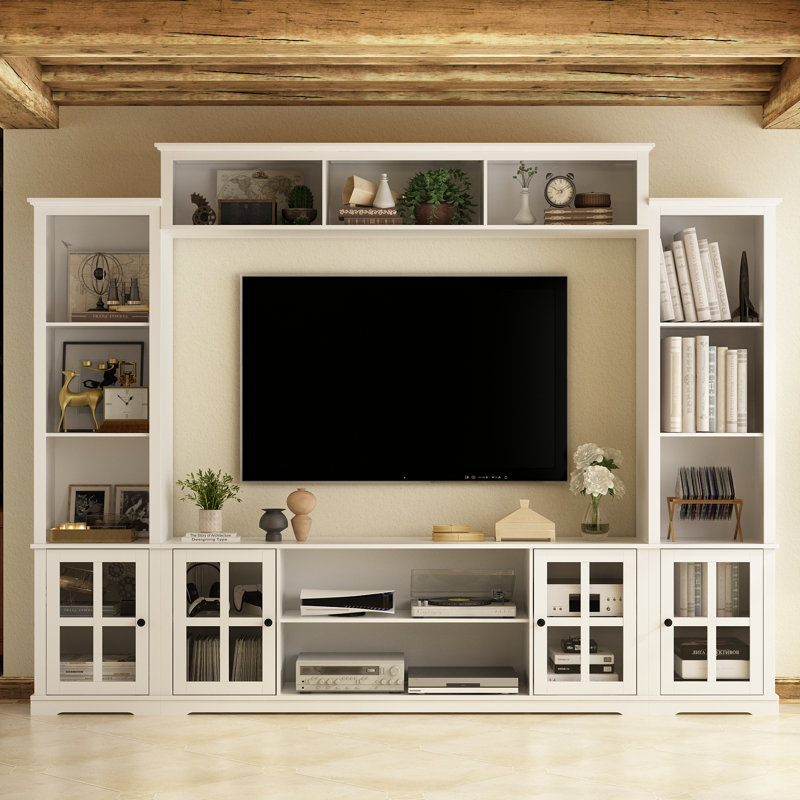 Mayge Entertainment Center for TVs up to 65", White
