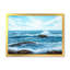 Waves at Ocean Sea Shore - reproduction d'art sur toile-672417082-672417086