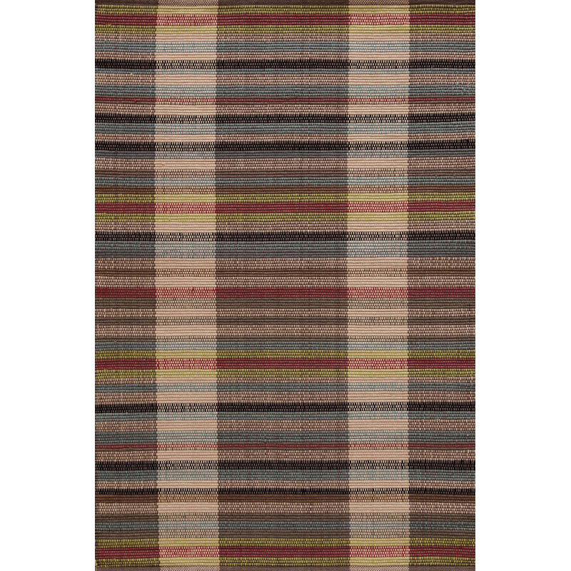 Swedish Rag Handwoven Indoor/Outdoor Rug, Rectangle 4' x 6'