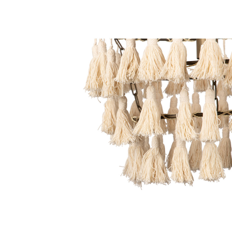 1 - Light Unique/Statement Pendant, Beige