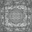Tapis oriental gris foncé Edelie-1501592084