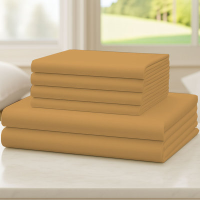6-Piece Soft Microfiber Sheet Set