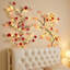 Branche de fleur à DEL bricolage lumière de fée brancher USB lumière créative de décoration murale avec télécommande pliable pour décoration murale de fenêtre-636368291