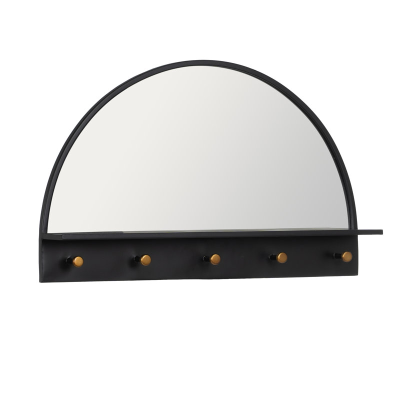 Alayne Metal Flat Wall Mirror