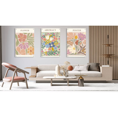 " Botanical Collection " 3 - Pieces