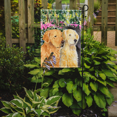 Double Sided 15'' H x 11'' W Polyester Animal Garden Flag