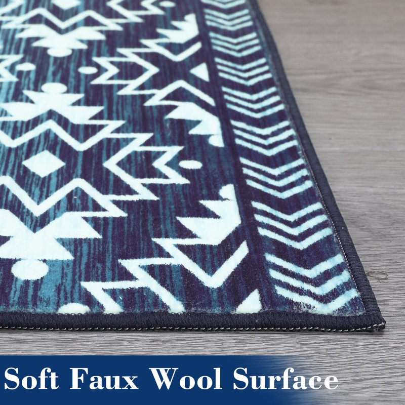 Tapis Kamoria avec envers antidérapant, Rectangle 6 pi x 9 pi