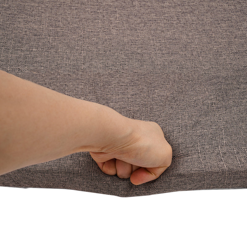 Outdoor Bench Seat Cushion, Brown, 48" x 18"