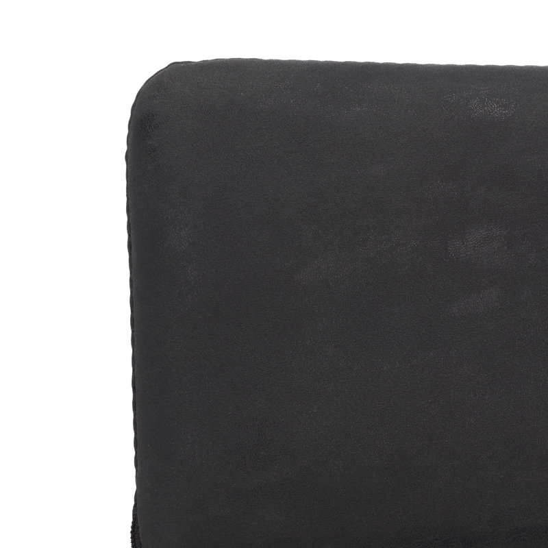 Chaise d'appoint , Similicuir noir