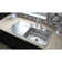 Lustertone 43" L x 22" W Drop-In Kitchen Sink