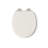 Hyten Elevated Quiet-Close Round-Front Toilet Seat-114555089