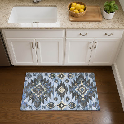 Premium Machine Washable Mayfield AMF1945 Tribal Rug