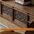 Medieval style TV cabinet
