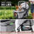 Foldable Pet Stroller With Separable Carrier And 360° Rotating Wheels-122632861