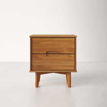 Camaflexi Mid-Century Modern Castanho Pine 3-Drawer Standard