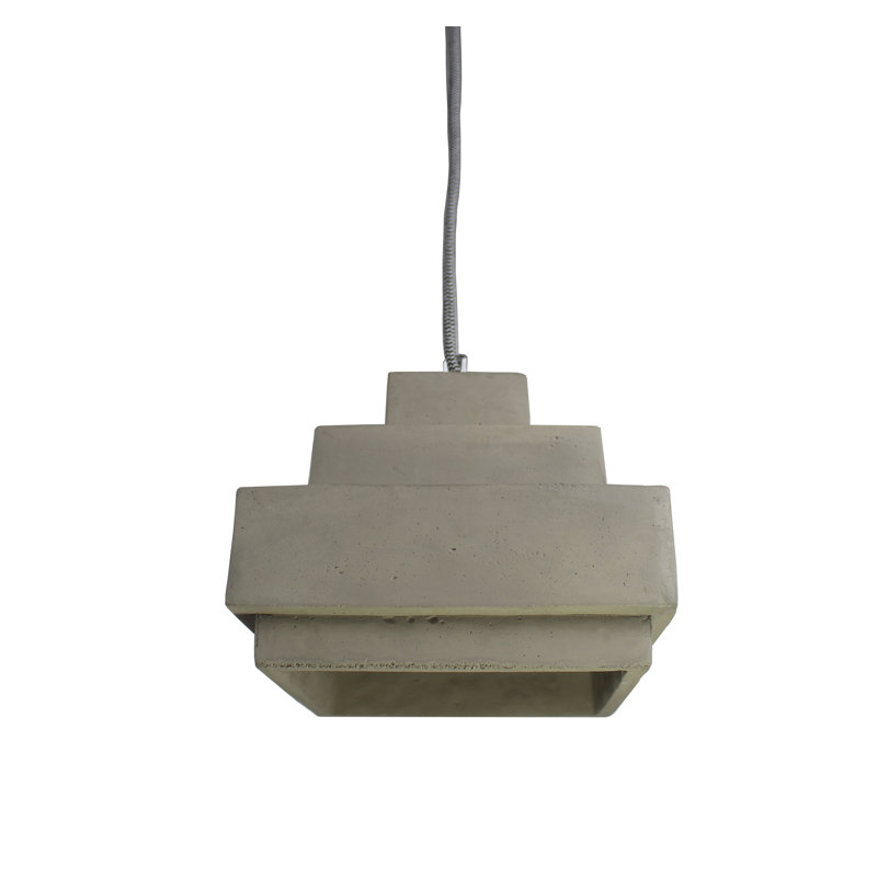 Luminaire suspendu géométrique unique à 1 lumière Maryang