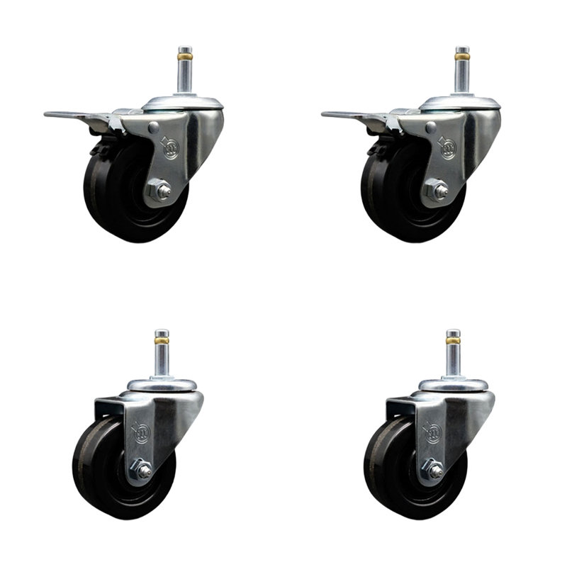 Grip Ring Stem Caster Set