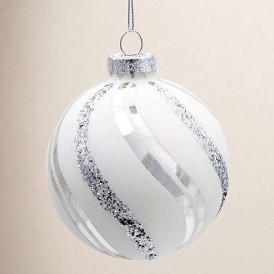 3" Glass Tree Decor
