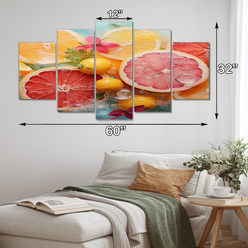 Traditional Food & Beverage Wall Decor on Metal