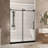 Frameless Shower Door 60"W x 76"H Clear Tempered Glass Explosion Proof-113918432