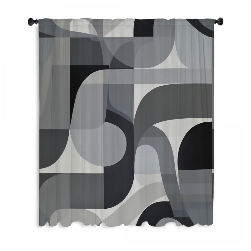 Rideaux occultant et occultant, 1 panneau, L 50 po x L 84 po