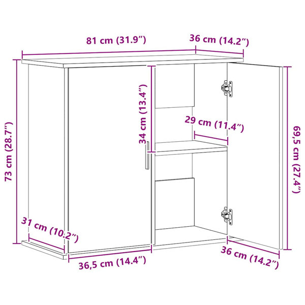 Dimensions du produit