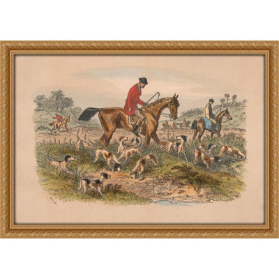 Fox-Hunting Sketches; No. 1. Going to Cover