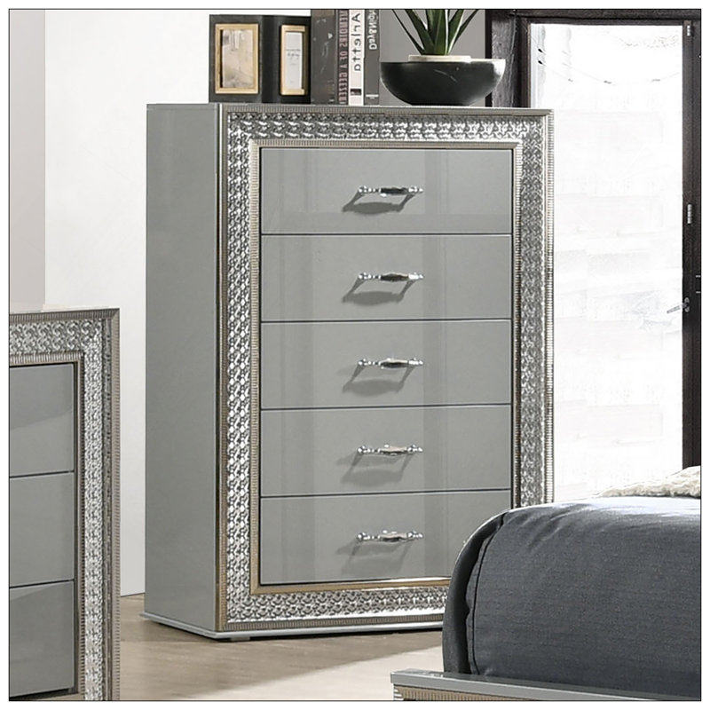 Meuble de chambre Glam Style
