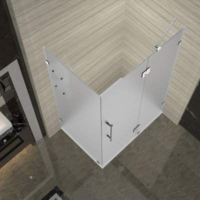 Avalux GS 35" x 72" Rectangle Hinged Shower Enclosure