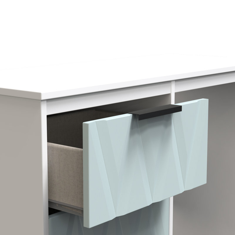 Besmir Dressing Table, Duck/White