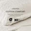 Ensemble de courtepointe 100% coton festonné | Conception festonnée, surpiqures florales, délavé, tissu 100% coton et bourre en coton, certifié OEKO-TEX® Standard 100-132146253-132146251