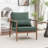 Rayn Solid Wood Upholstered Armchair-1500858713
