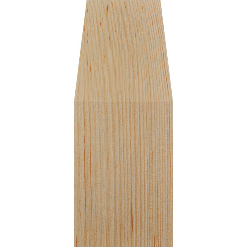 Genouillère Balboa, Sapin de Douglas, Lisse, H 10 po x l 3,5 po x P 6 po