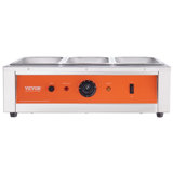 VEVOR Chocolate Tempering Machine Chocolate Melting Pot 26.5 Lbs 3 Tanks
