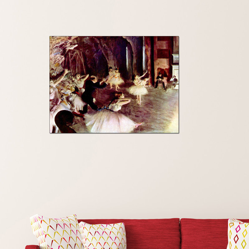 Edgar Degas - Wrapped Canvas Painting