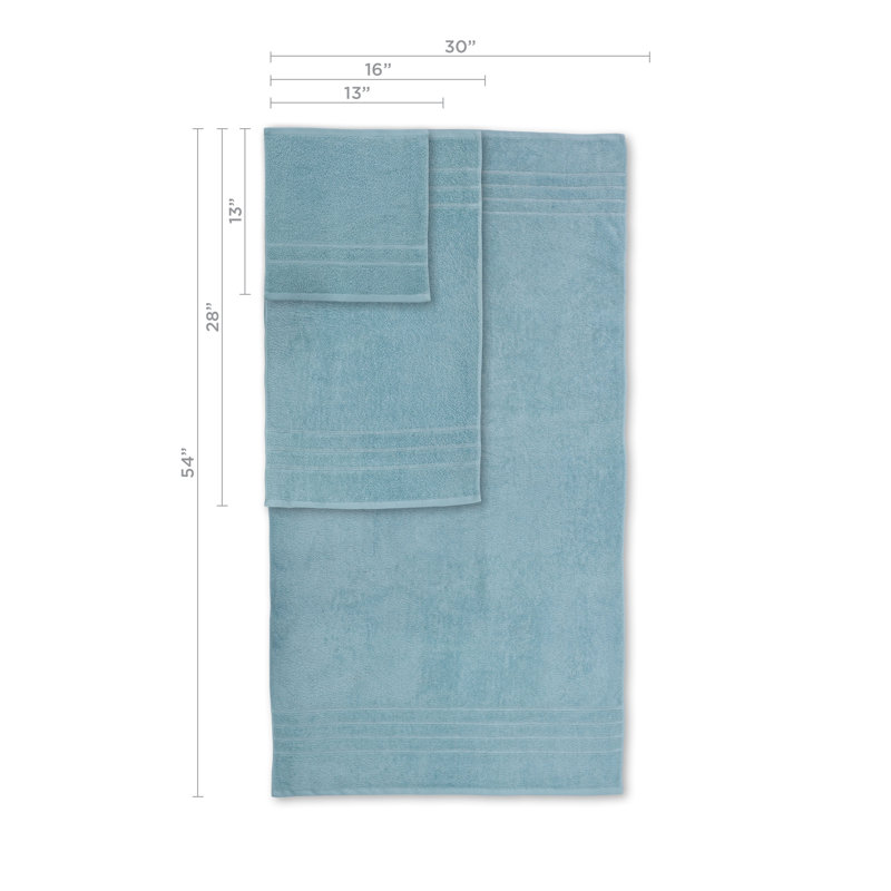 Ensemble de serviettes 6 pièces Martex Ultimate, Minéral