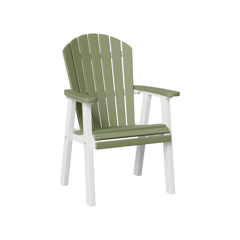 Chaise de salle à manger berlinoise Berlin, Blanc / Sauge
