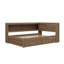 Lit de jour double en bois avec rangement intégré, éclairage USB / DEL et cadre de lit à deux tiroirs-306126843