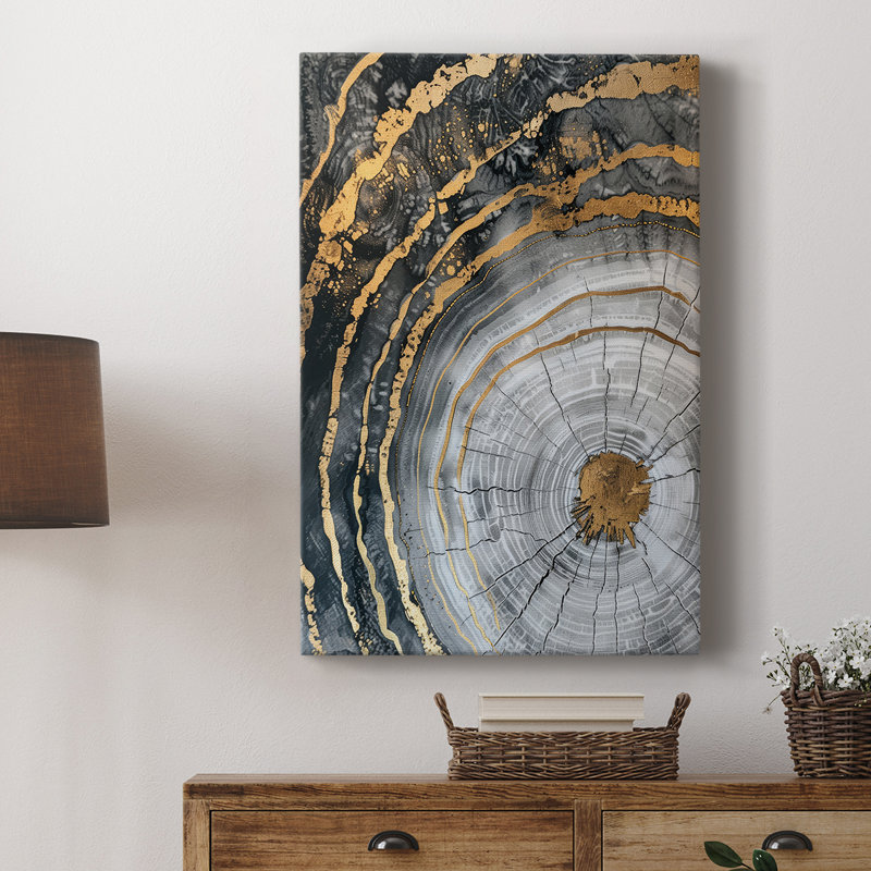 ABSTRACT Series CCxxxvii - Cavas de galerie sur mesure, H 18 po x l 12 po
