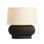 Kragen Table Lamp-Dark Sand Porcelain Ceramic