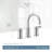 Cia Brushed gold two-handle bathroom faucet-60735866