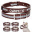 Adjustable Microfiber Leather Personalized Dog Collar