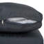 Garden - Brun PE avec coussins gris confortables et table d'appoint