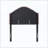 Tufted Headboard With Durable Metal Legs Adjustable Height Nailhead Trim And Modern Button Tufted Fabric For Bedroom-1202604847